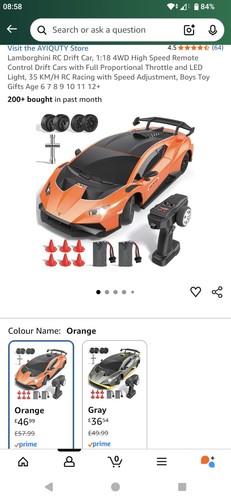 Lamborghini drift car - rc,